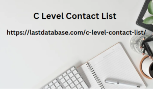 C Level Contact List
