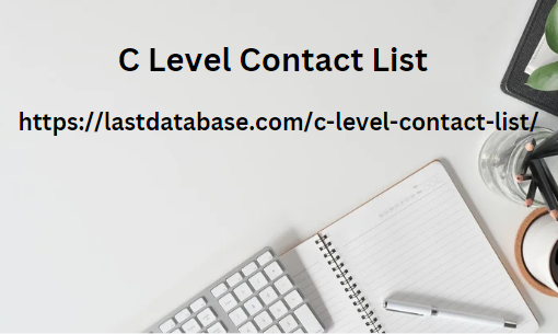 C Level Contact List