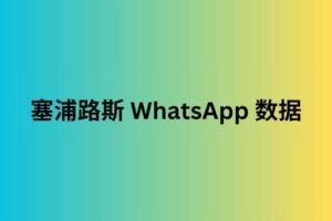 塞浦路斯 WhatsApp 数据